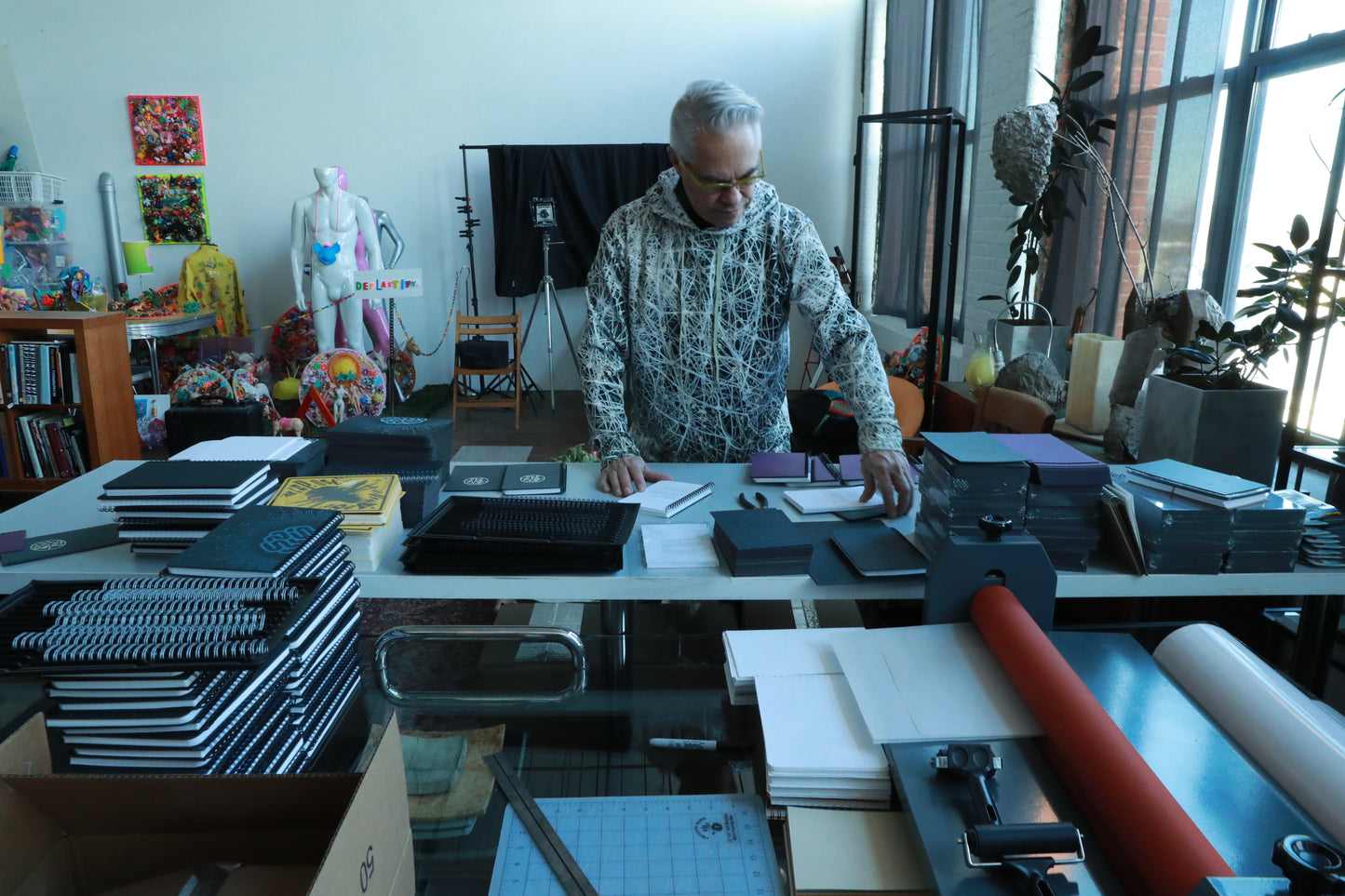 WPKN x Karl Heine 7.25 x 4.75 notebook, made of 100% recycled material. Limited Edition of 100.