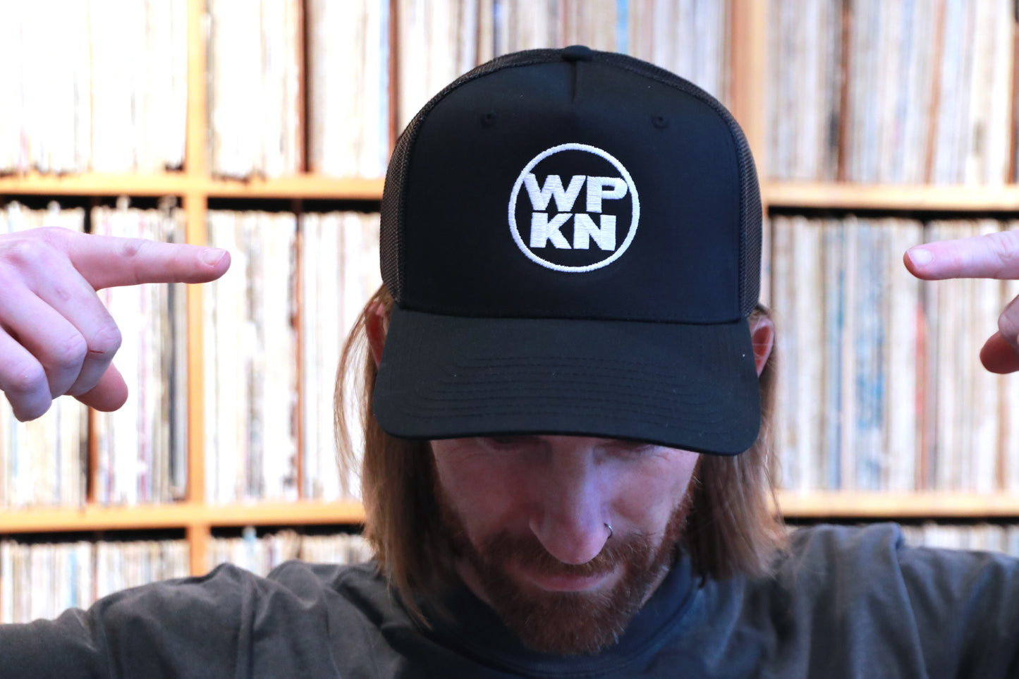 WPKN Discovery Logo Trucker Hat