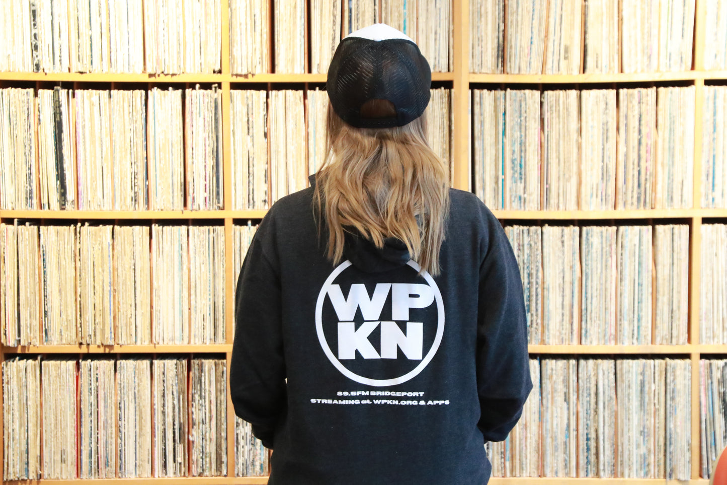 WPKN Charcoal Heather Zip-up Hoodie