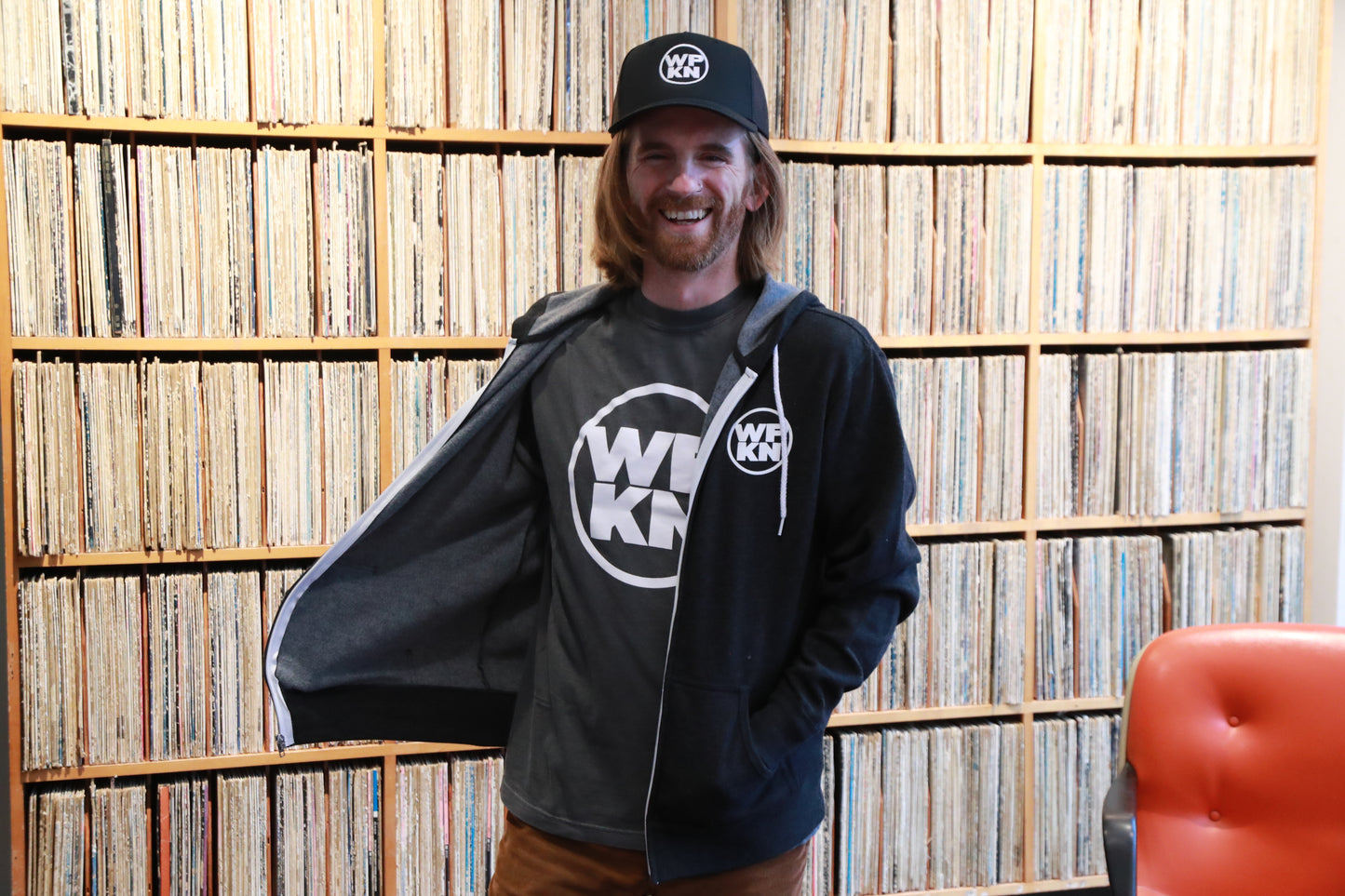WPKN Discovery Logo Trucker Hat