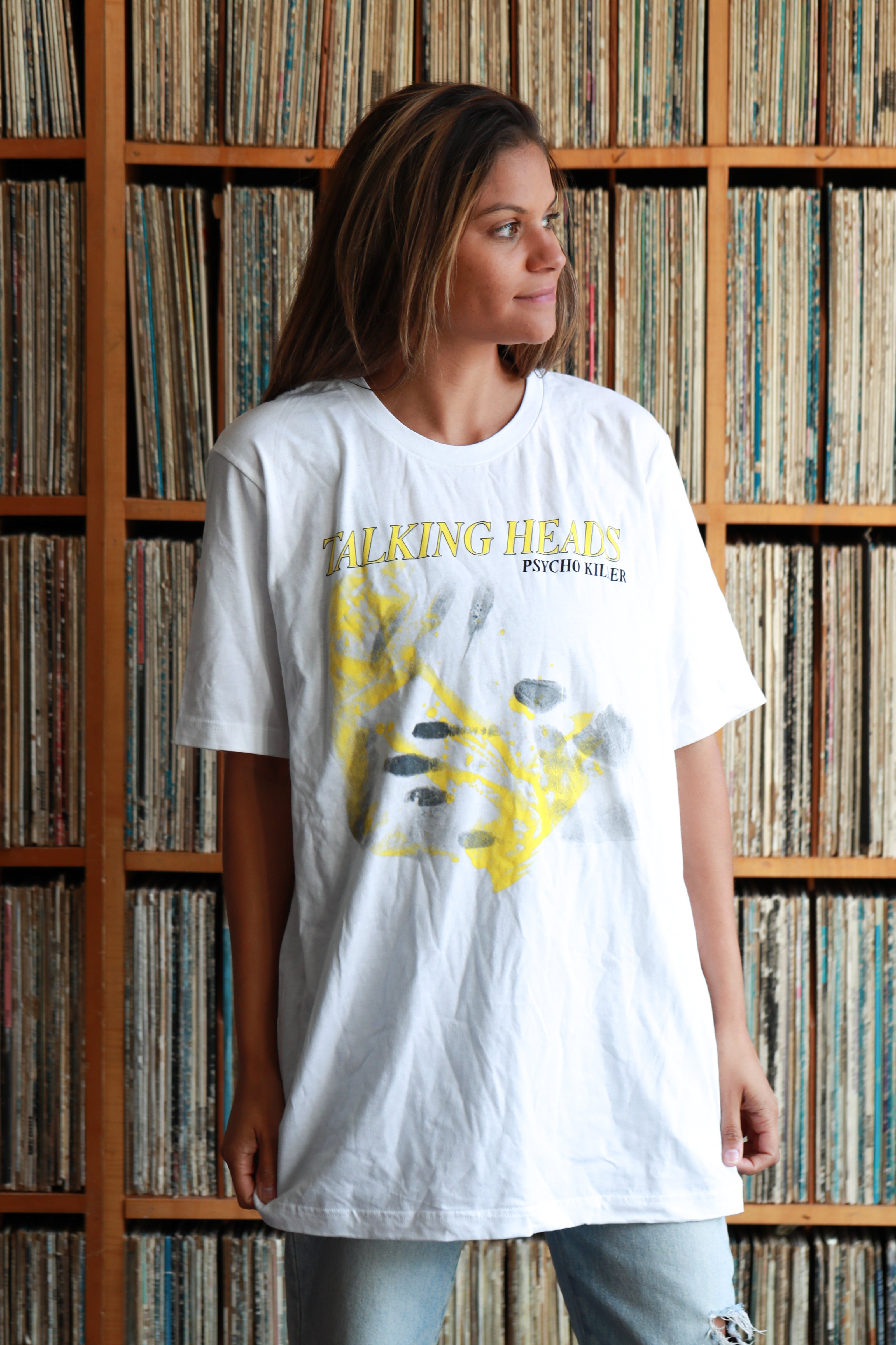 Talking Heads, Psycho Killer Abstract Painting T-Shirt – The WPKN Shop