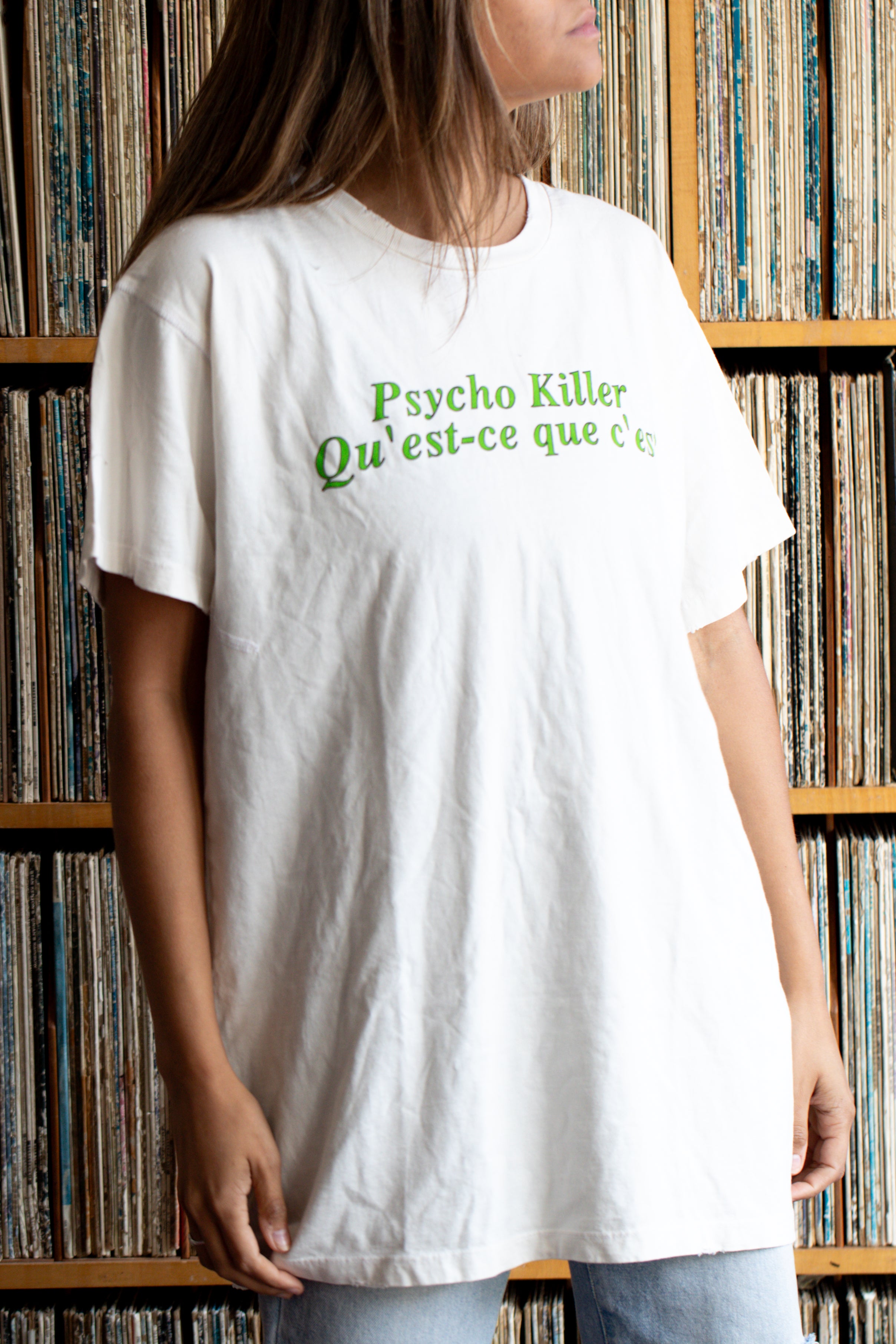 Talking Heads x Miley Cyrus, Psycho Killer T-Shirt Rare! – The WPKN Shop