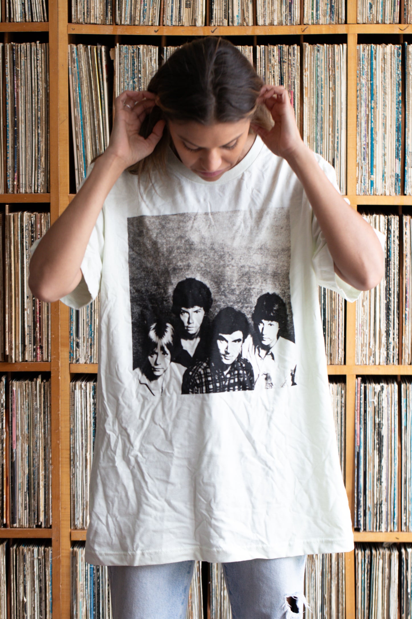 Talking Heads, B&W Band Photo T-Shirt